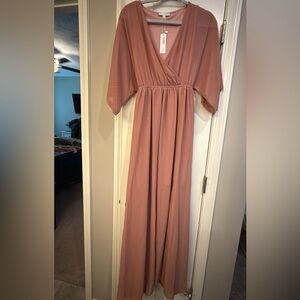 Baltic born mauve dress